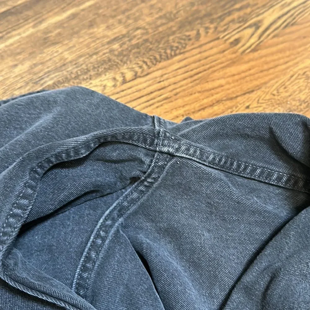 Vintage Levi’s 545 Orange Tab Distressed Black Wash - Size 44x30